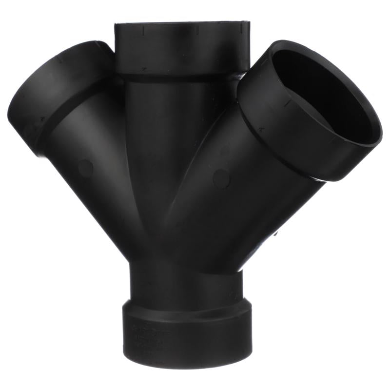 CHARLOTTE PIPE - Charlotte Pipe 2 in. Hub X 2 in. D Hub ABS Double Wye