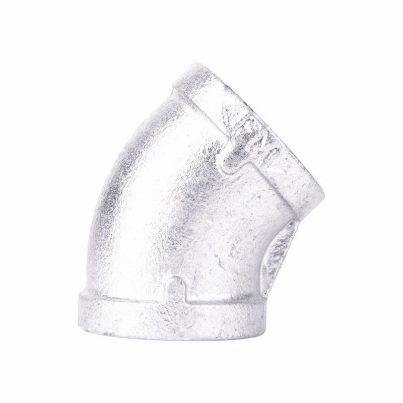 B & K - STZ Industries 1/4 in. FIP each X 1/4 in. D FIP Galvanized Malleable Iron 45 Degree Elbow