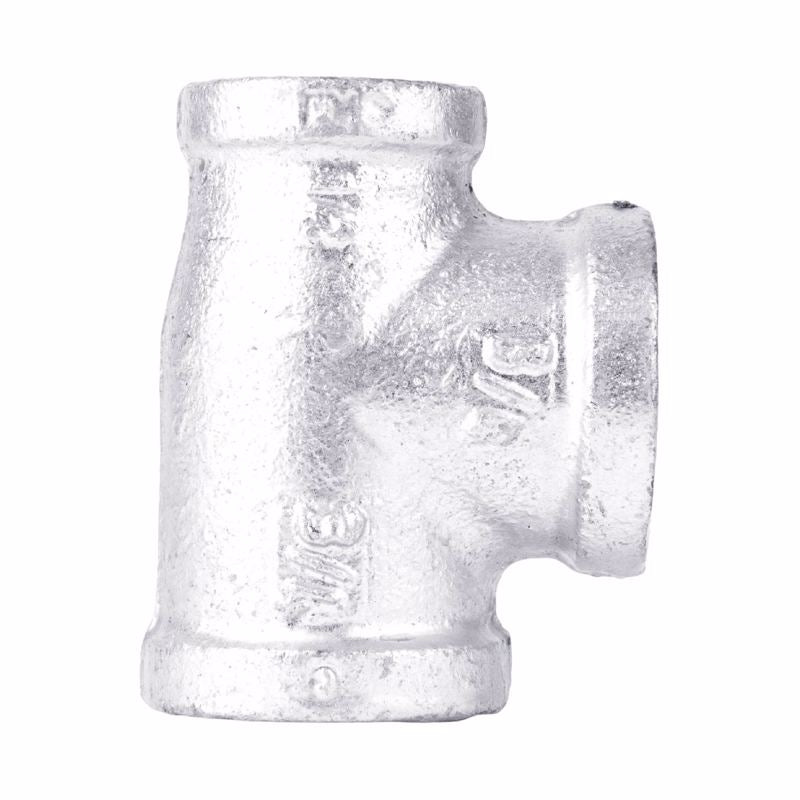 B & K - STZ Industries 3/4 in. FIP each X 1/2 in. D FIP FIP Galvanized Malleable Iron Reducing Tee