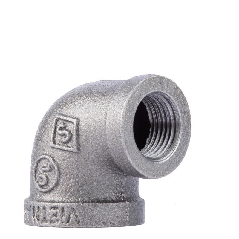 B & K - STZ Industries 3/4 in. FIP each X 1/2 in. D FIP Black Malleable Iron 90 degree Reducing Elbow