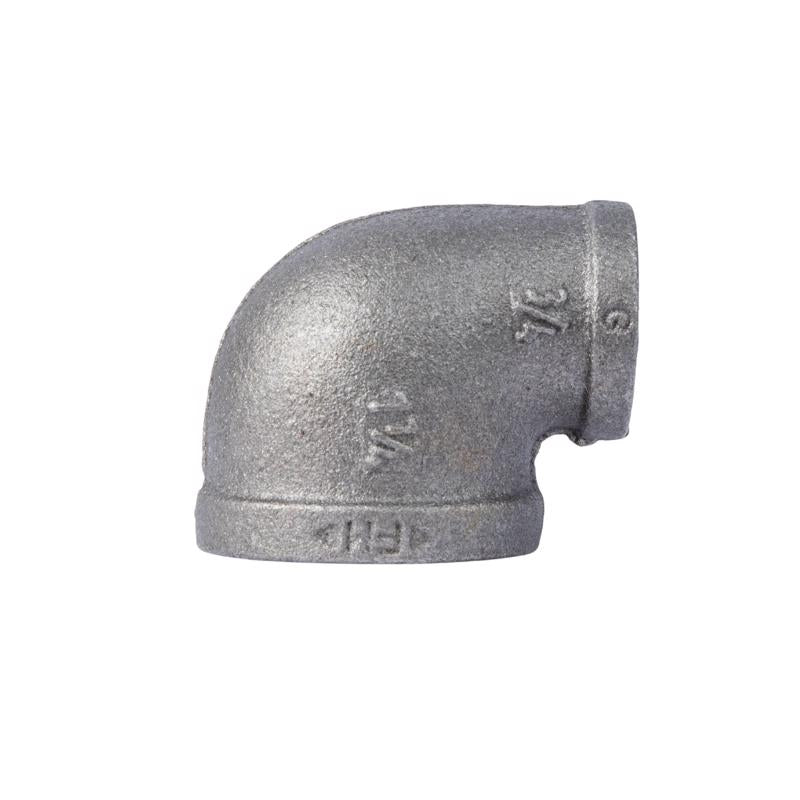 B & K - STZ Industries 1-1/4 in. FIP each X 1 in. D FIP Black Malleable Iron Reducing Elbow