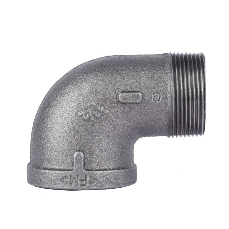 B & K - STZ Industries 1-1/4 in. MIP each X 1-1/4 in. D FIP Black Malleable Iron 90 Degree Street Elbow