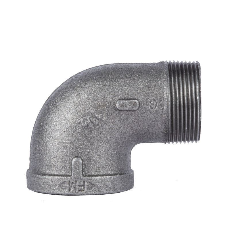 B & K - STZ Industries 1-1/2 in. MIP each X 1-1/2 in. D FIP Black Malleable Iron 90 Degree Street Elbow