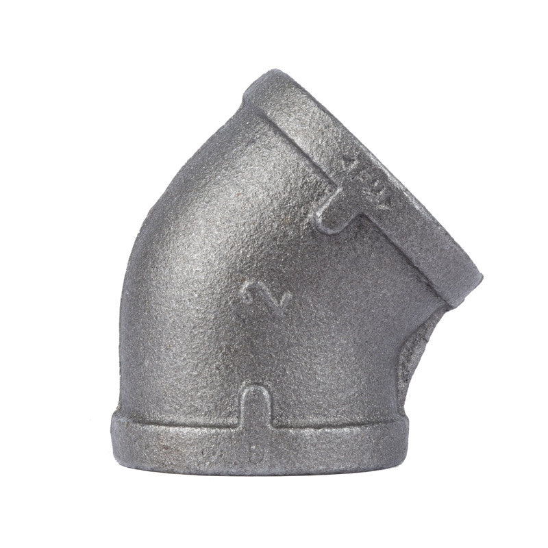 B & K - STZ Industries 2 in. FIP each X 2 in. D FIP Black Malleable Iron 45 Degree Elbow