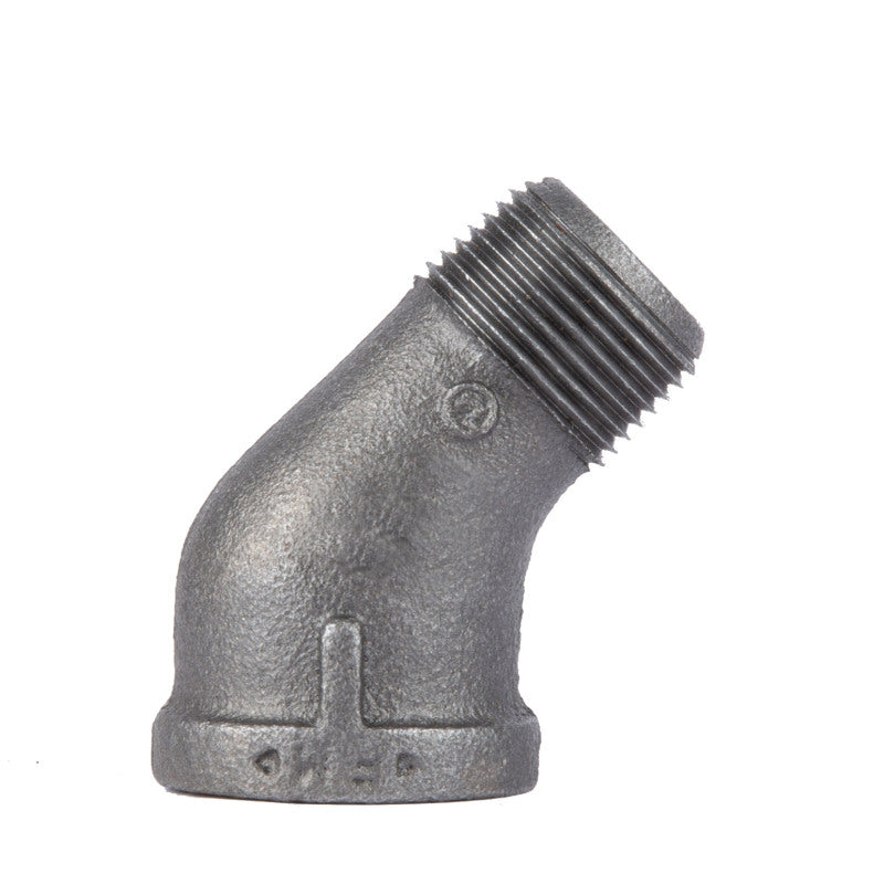 B & K - STZ Industries 1/2 in. MIP each X 1/2 in. D FIP Black Malleable Iron 45 degree Street Elbow