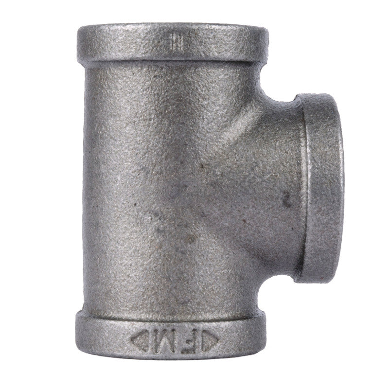 B & K - STZ Industries 1/4 in. FIP each X 1/4 in. D FIP 1/4 in. D FIP Black Malleable Iron Tee