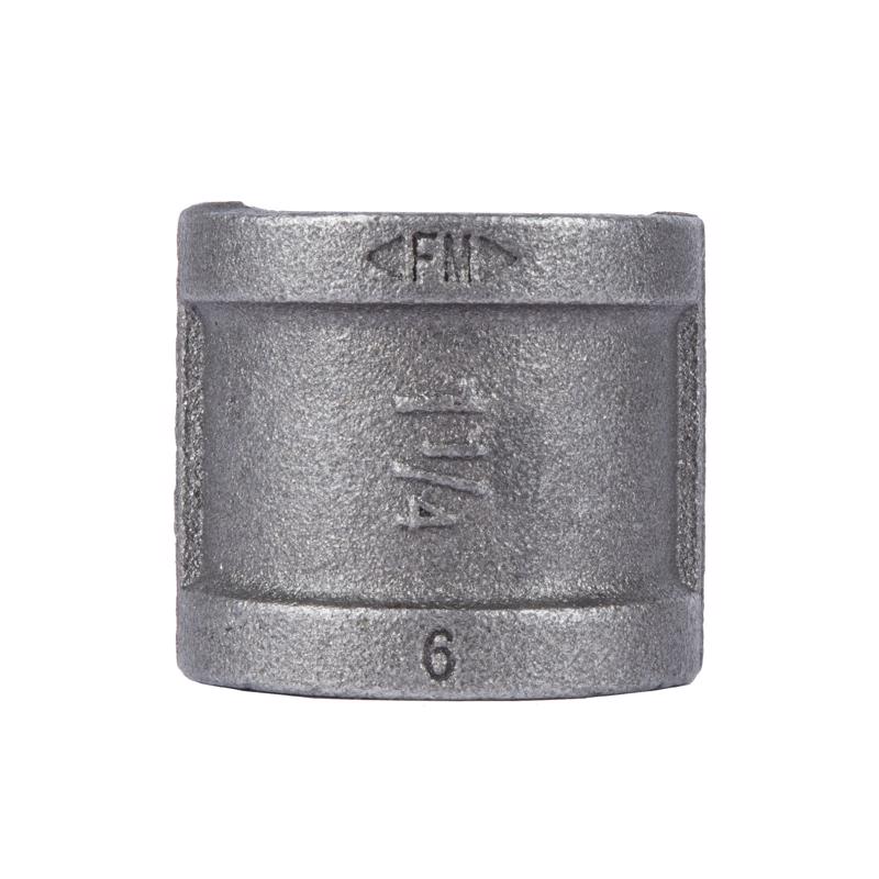 B & K - STZ Industries 1-1/4 in. FIP each X 1-1/4 in. D FIP Black Malleable Iron Coupling [310UCO-114]