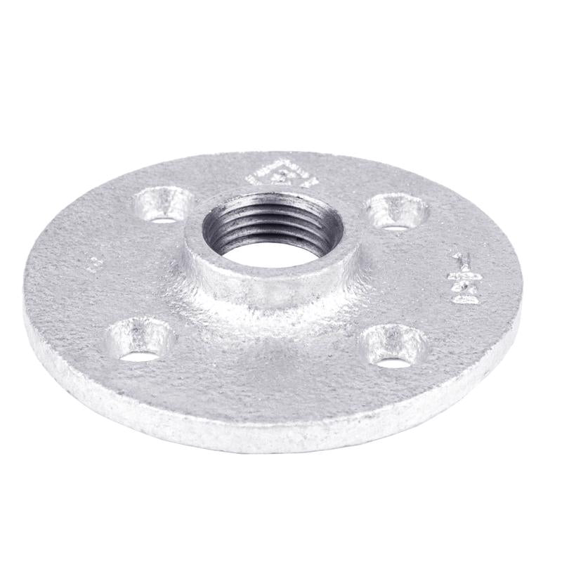 B & K - STZ Industries 1/2 in. FIP each Galvanized Malleable Iron Floor Flange - Case of 5