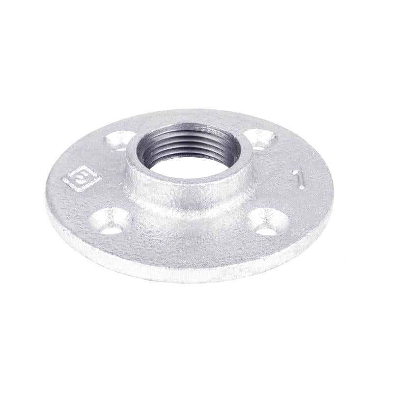 B & K - STZ Industries 1 in. FIP each Galvanized Malleable Iron Floor Flange - Case of 5