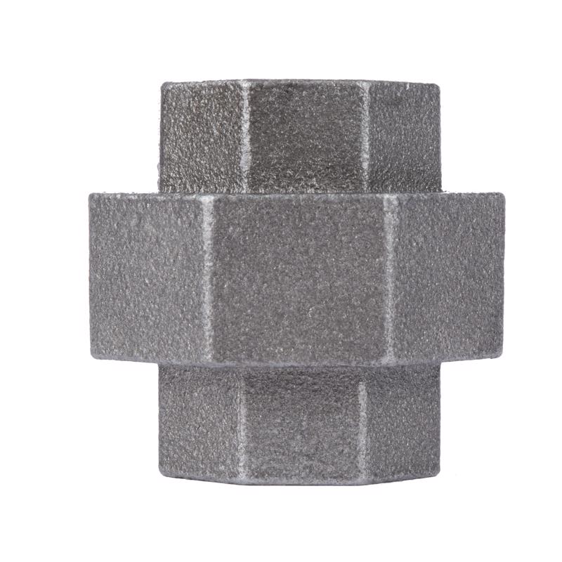 B & K - STZ Industries 1-1/4 in. FIP each X 1-1/4 in. D FIP Black Malleable Iron Union