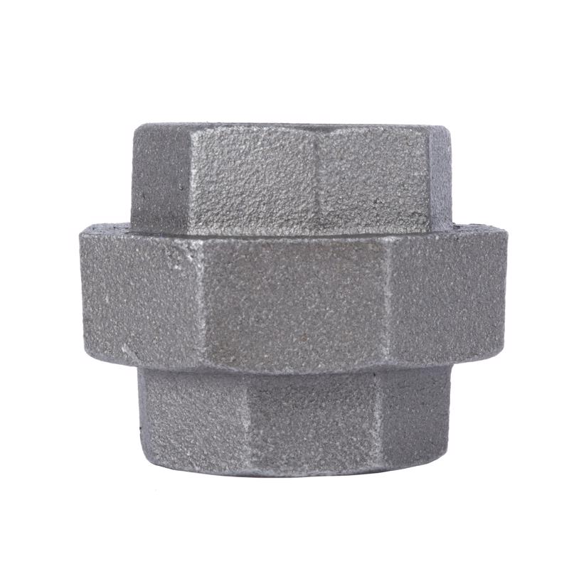 B & K - STZ Industries 1-1/2 in. FIP each X 1-1/2 in. D FIP Black Malleable Iron Union