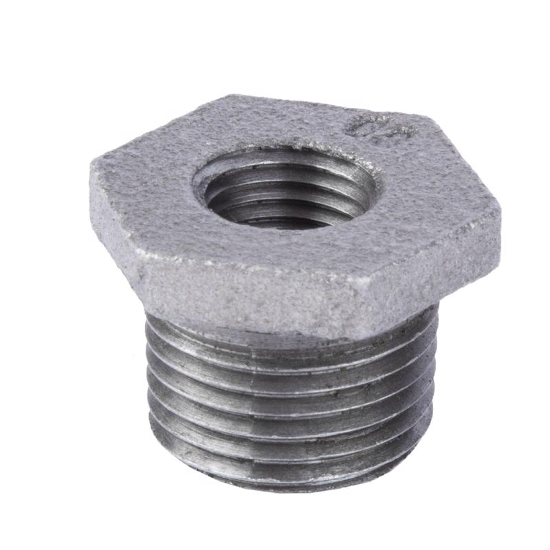 B & K - STZ Industries 2 in. MIP each X 3/4 in. D FIP Black Malleable Iron Hex Bushing