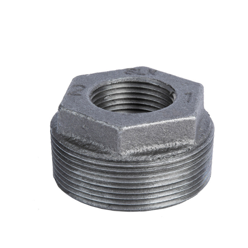 B & K - STZ Industries 2 in. MIP each X 1 in. D Black Malleable Iron Hex Bushing