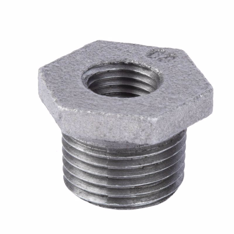 B & K - STZ Industries 1/2 in. MIP each X 1/8 in. D FIP Black Malleable Iron Hex Bushing
