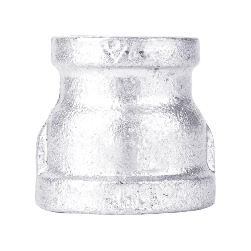 B & K - STZ Industries 3/8 in. FIP each X 1/8 in. D FIP Galvanized Malleable Iron Reducing Coupling