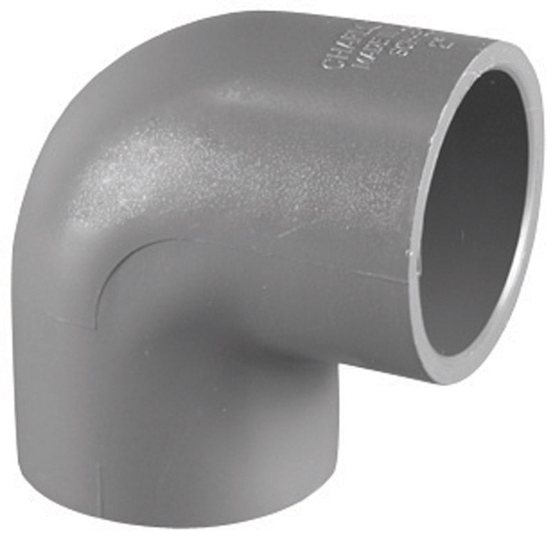 CHARLOTTE PIPE - Charlotte Pipe Schedule 80 1 in. Slip X 1 in. D Slip PVC Elbow 1 pk - Case of 10