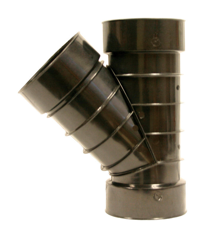 ADVANCE DRAINAGE SYSTEMS - Advance Drainage Systems Schedule 40 4 in. Snap X 4 in. D Snap Polyethylene 12 in. Wye 1 pk
