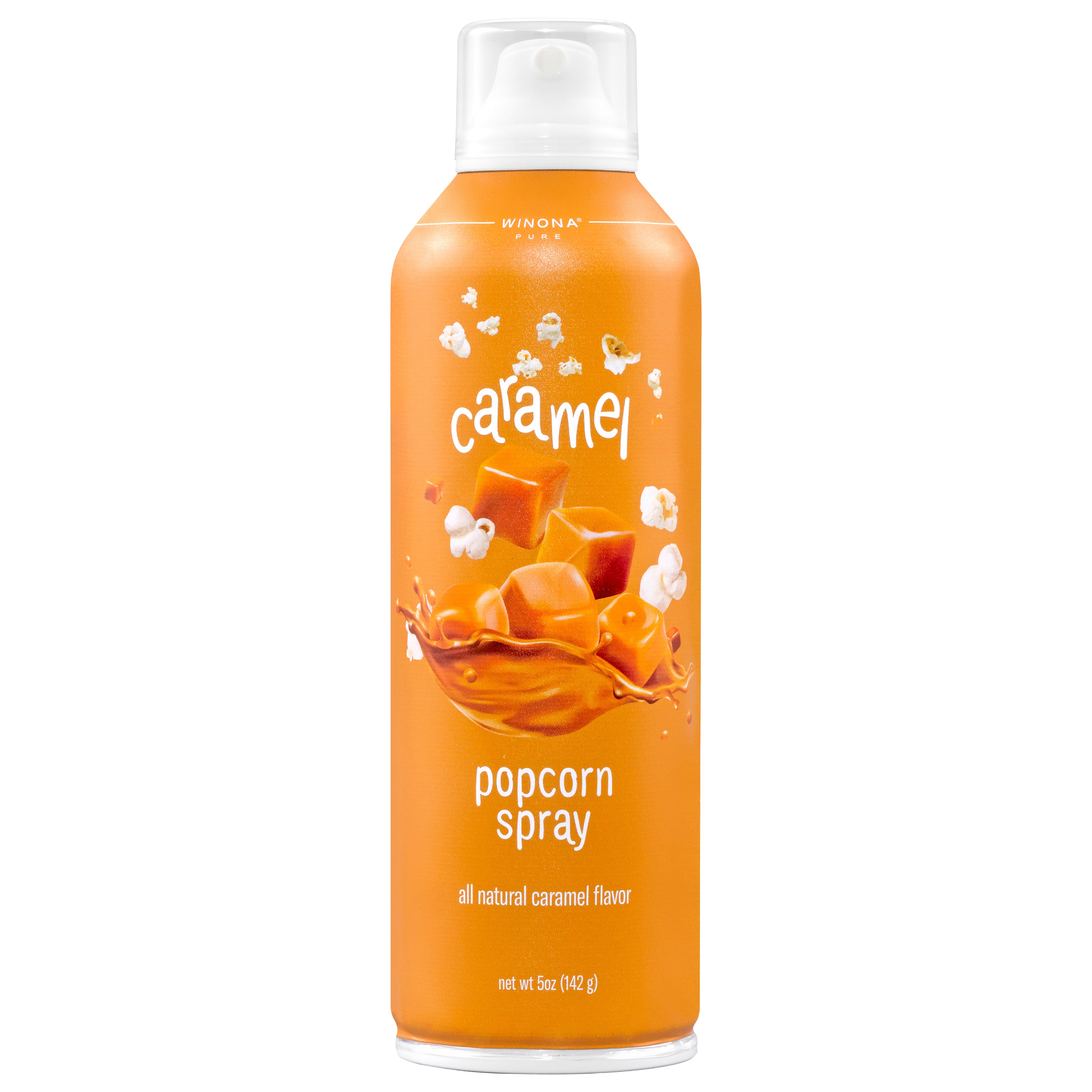 Winona Pure Popcorn Seasoning Spray - Caramel - Case of 6