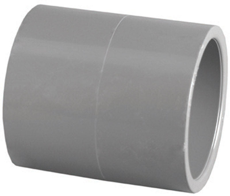CHARLOTTE PIPE - Charlotte Pipe Schedule 80 1-1/4 in. Slip X 1-1/4 in. D Slip PVC Coupling 1 pk