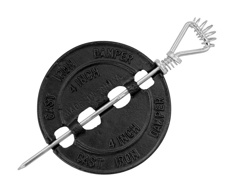 IMPERIAL - Imperial 4 in. D Cast Iron Damper
