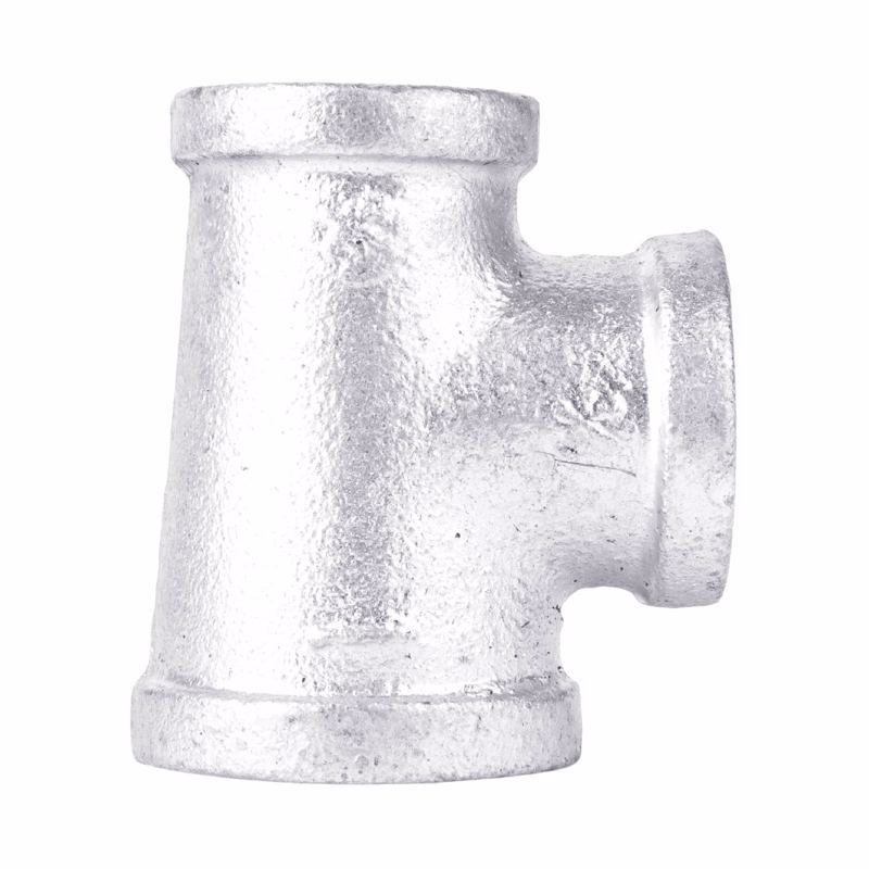 B & K - STZ Industries 3/4 in. FIP each X 3/4 in. D FIP 1 in. D FIP Galvanized Malleable Iron Reducing Tee