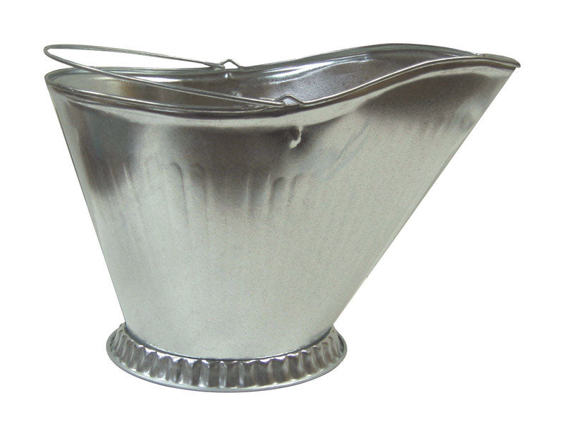 LASTING TRADITIONS - Imperial Silver Galvanized Steel Coal Hod - Case of 6