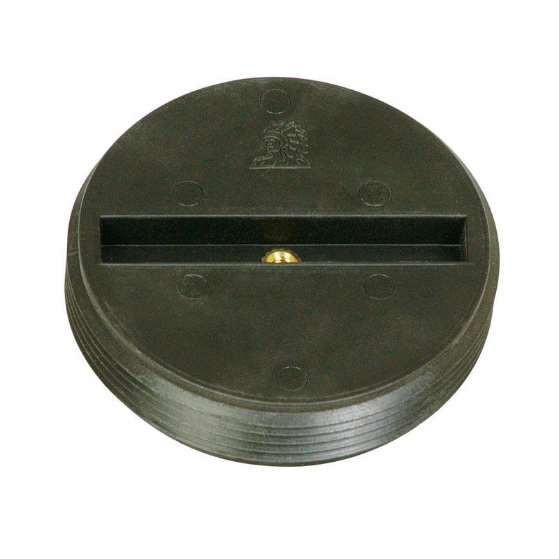 SIOUX CHIEF - Sioux Chief 3-1/2 in. MPT in. X 3-1/2 in. D MPT in. ABS Threaded Plug