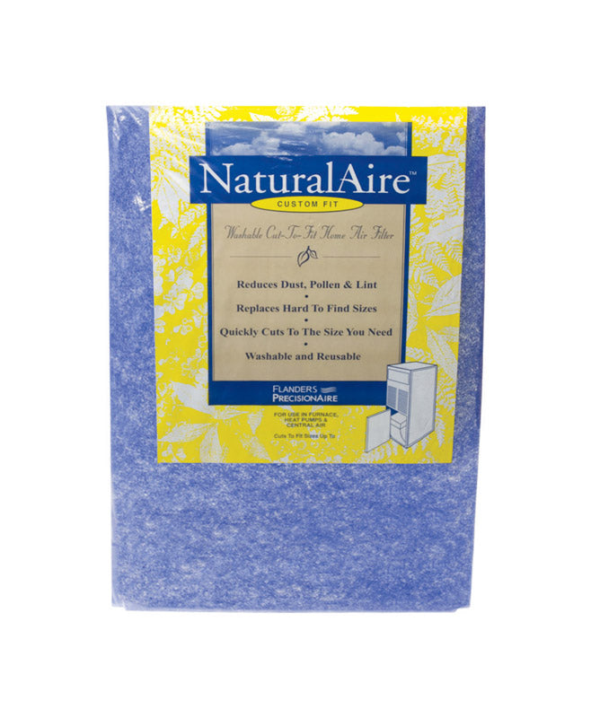 NATURALAIRE - NaturalAire 20 in. W X 25 in. H X 1 in. D Latex 4 MERV Air Filter 1 pk - Case of 12
