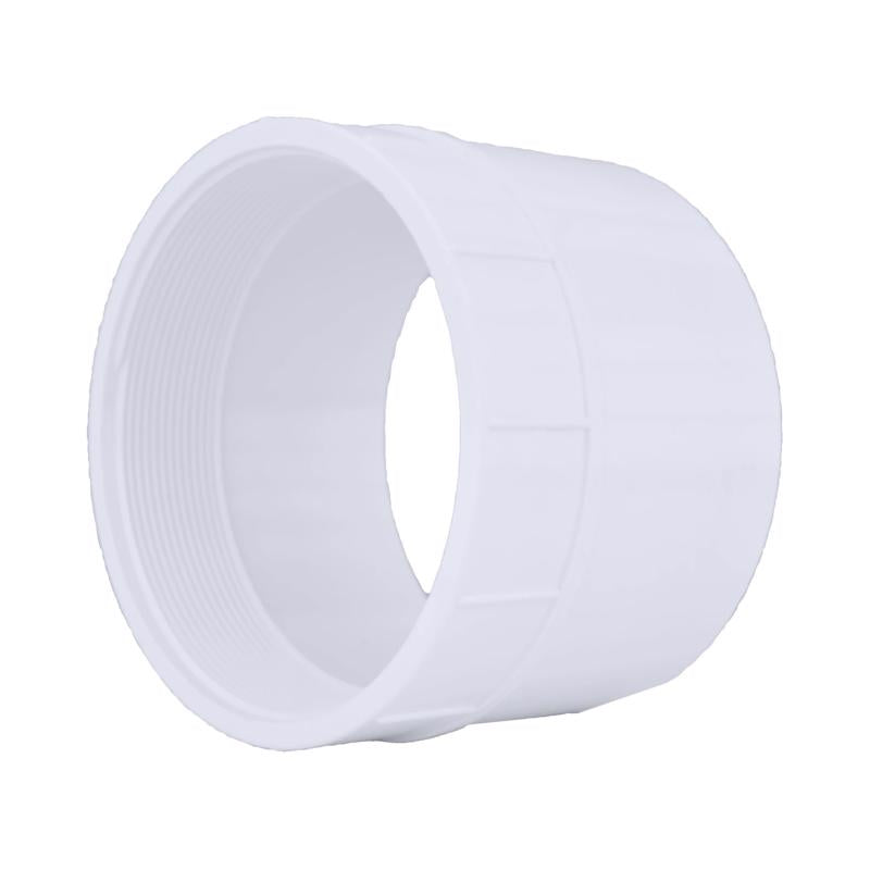 CHARLOTTE PIPE - Charlotte Pipe Schedule 40 6 in. Hub X 6 in. D FPT PVC Adapter 1 pk