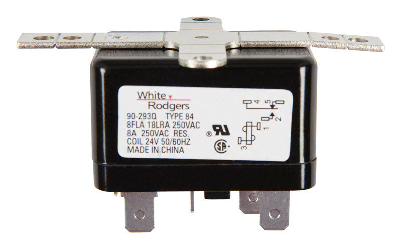 WHITE RODGERS - White Rodgers 1 Pole 2 Throw 24 V Furnace Relay