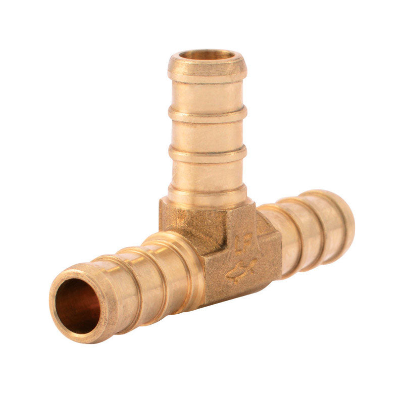 SHARKBITE - SharkBite 3/8 in. PEX X 3/8 in. D PEX Brass Tee