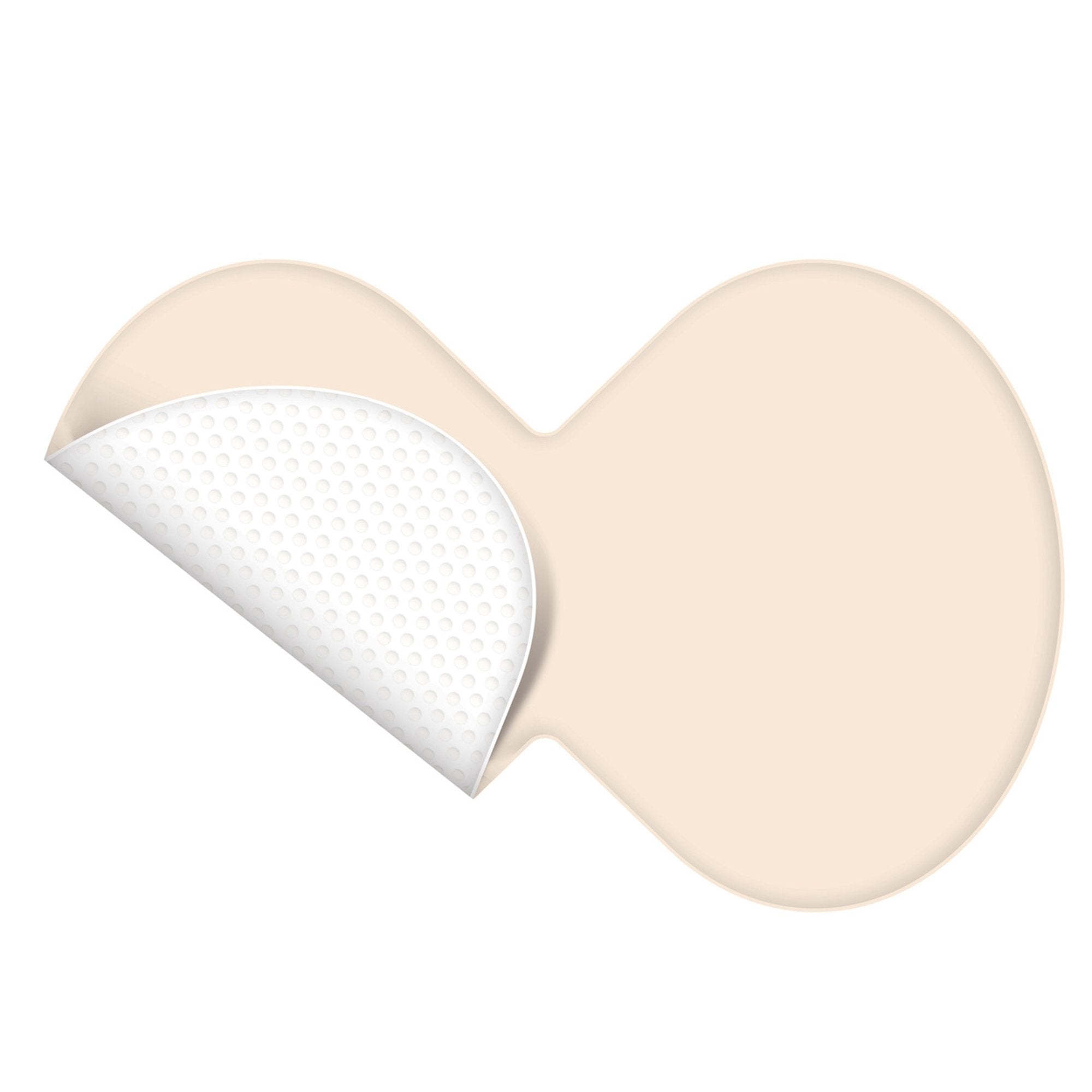 Hartmann - Foam Dressing Proximel® Non-Border 5 X 8 Inch Without Border Waterproof Backing Silicone Face Heel Sterile [50/CS]