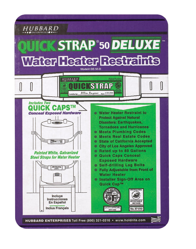 SHARKBITE - Sharkbite Deluxe Water Heater Restraints