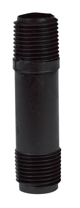 BK PRODUCTS - BK Products Schedule 40 1/2 in. MIP X 1/2 in. D MIP Polyethylene 3 in. Nipple 1 pk
