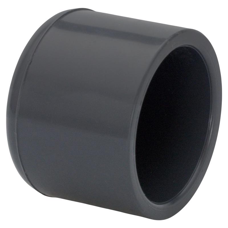 CHARLOTTE PIPE - Charlotte Pipe Schedule 80 1/2 in. Slip X 1/2 in. D Socket PVC Cap 1 pk