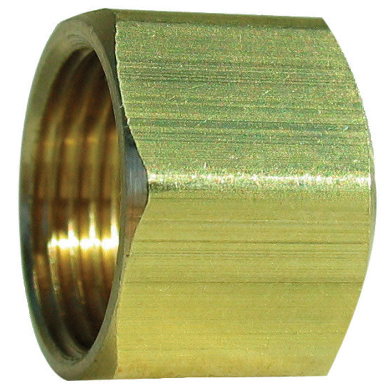 JMF COMPANY - JMF Company 3/16 in. Compression X 3/16 in. D Compression Brass Nut - Case of 5