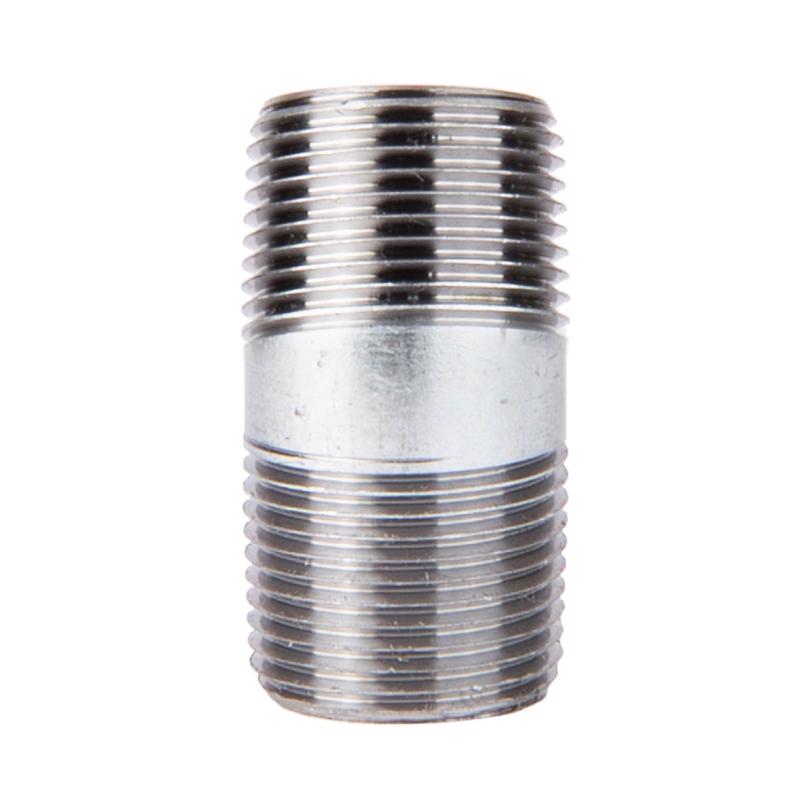 STZ INDUSTRIES - STZ Industries 1/8 in. MIP each X 1/8 in. D MIP Galvanized Steel 2 in. L Nipple - Case of 5