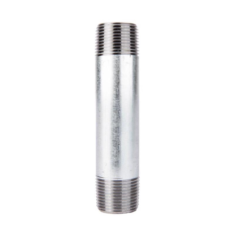 STZ INDUSTRIES - STZ Industries 3/8 in. MIP each X 3/8 in. D MIP Galvanized Steel 4-1/2 in. L Nipple - Case of 5