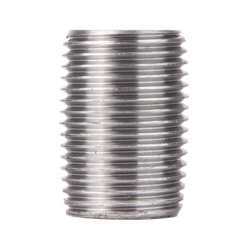 STZ INDUSTRIES - STZ Industries 1/2 in. MIP each X 1/2 in. D MIP Galvanized Steel Close Nipple - Case of 5
