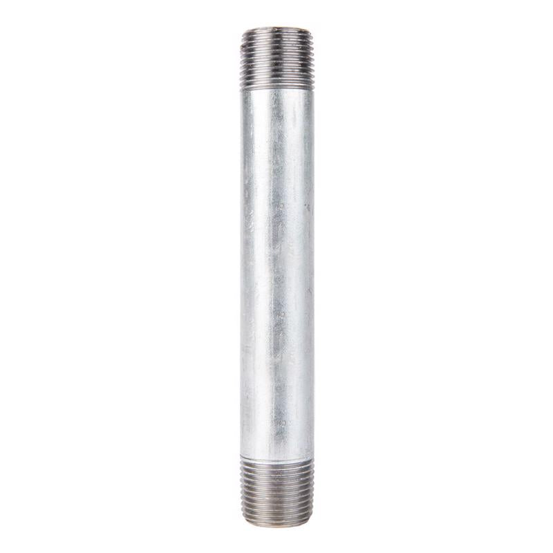 STZ INDUSTRIES - STZ Industries 1/2 in. MIP each X 1/2 in. D MIP Galvanized Steel 5-1/2 in. L Nipple - Case of 5