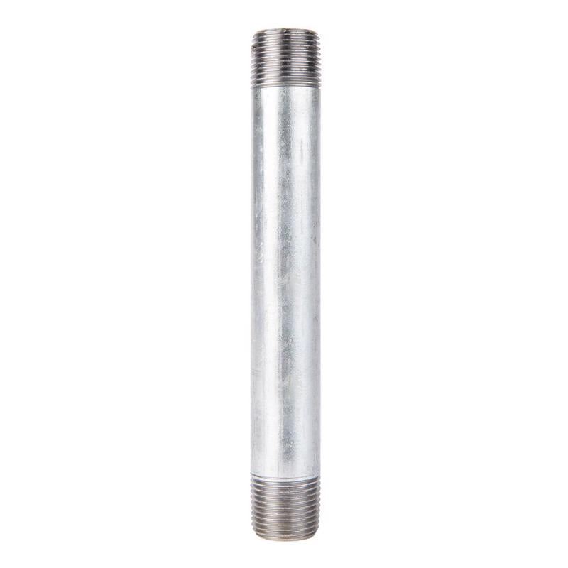 STZ INDUSTRIES - STZ Industries 1/2 in. MIP each X 1/2 in. D MIP Galvanized Steel 6 in. L Nipple - Case of 5