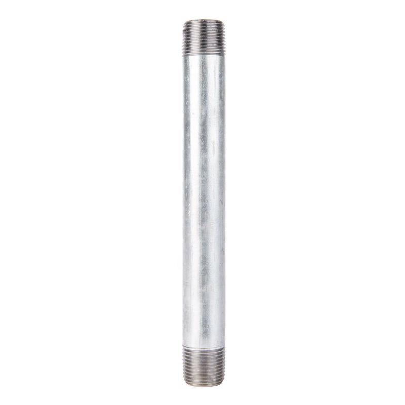 STZ INDUSTRIES - STZ Industries 1/2 in. MIP each X 1/2 in. D MIP Galvanized Steel 7 in. L Nipple