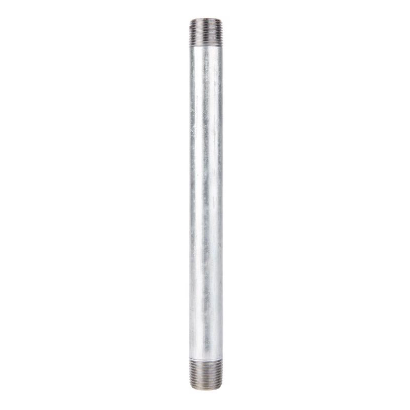 STZ INDUSTRIES - STZ Industries 1/2 in. MIP each X 1/2 in. D MIP Galvanized Steel 9 in. L Nipple