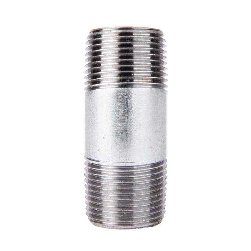 STZ INDUSTRIES - STZ Industries 3/4 in. MIP each X 3/4 in. D MIP Galvanized Steel 2-1/2 in. L Nipple - Case of 5
