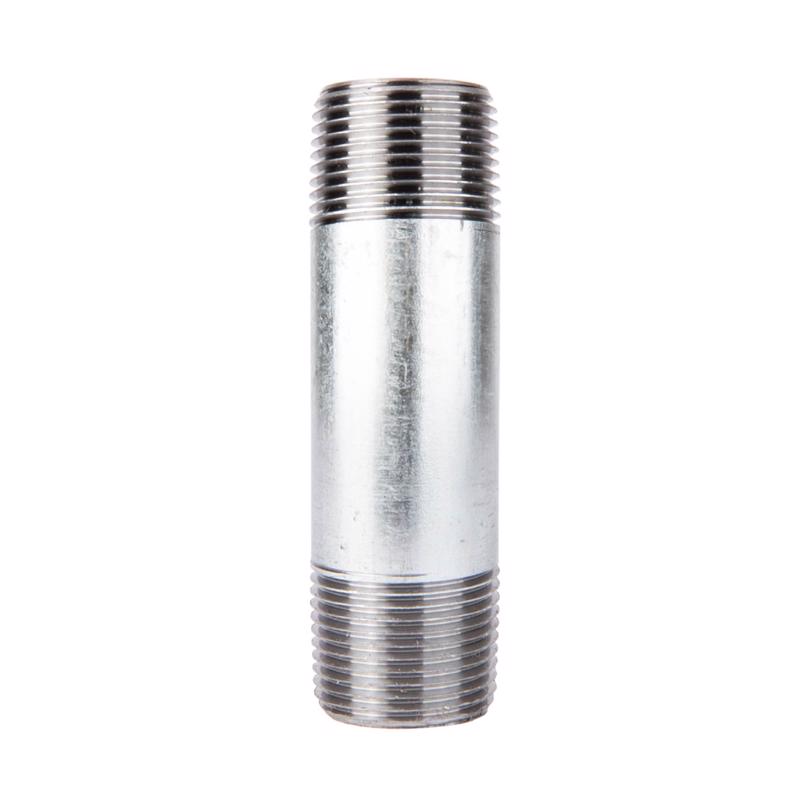 STZ INDUSTRIES - STZ Industries 3/4 in. MIP each X 3/4 in. D MIP Galvanized Steel 3-1/2 in. L Nipple - Case of 5
