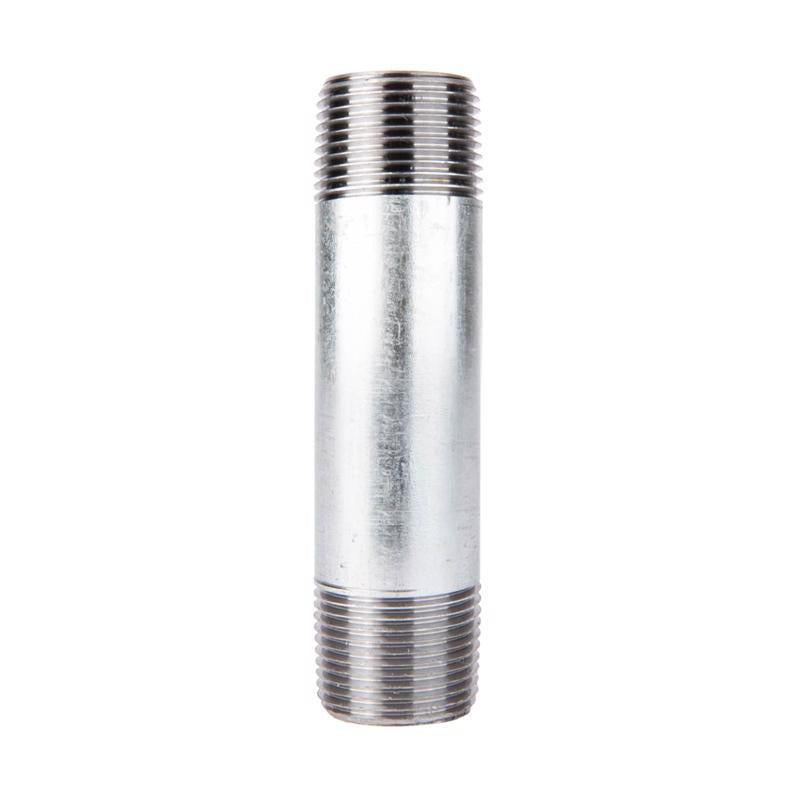 STZ INDUSTRIES - STZ Industries 3/4 in. MIP X 3/4 in. D MIP Galvanized Steel 4 in. L Nipple - Case of 5