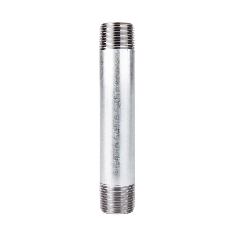 STZ INDUSTRIES - STZ Industries 3/4 in. MIP each X 3/4 in. D MIP Galvanized Steel 5-1/2 in. L Nipple - Case of 5