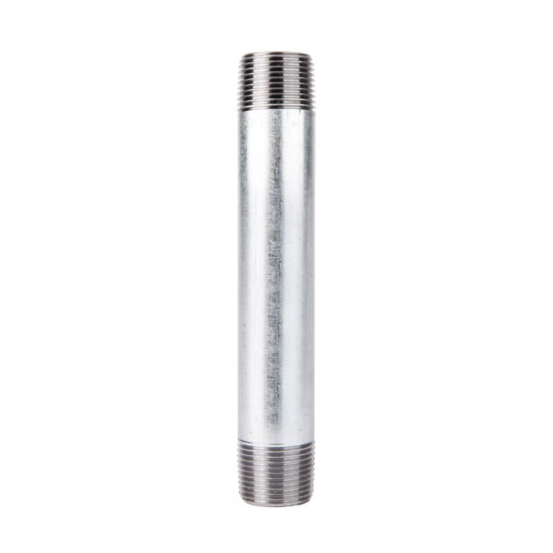 STZ INDUSTRIES - STZ Industries 3/4 in. MIP each X 3/4 in. D MIP Galvanized Steel 6 in. L Nipple - Case of 5