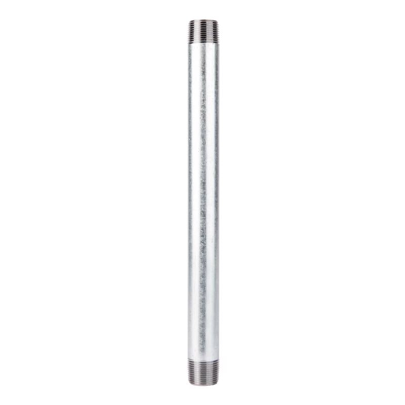 STZ INDUSTRIES - STZ Industries 3/4 in. MIP each X 3/4 in. D MIP Galvanized Steel 12 in. L Nipple