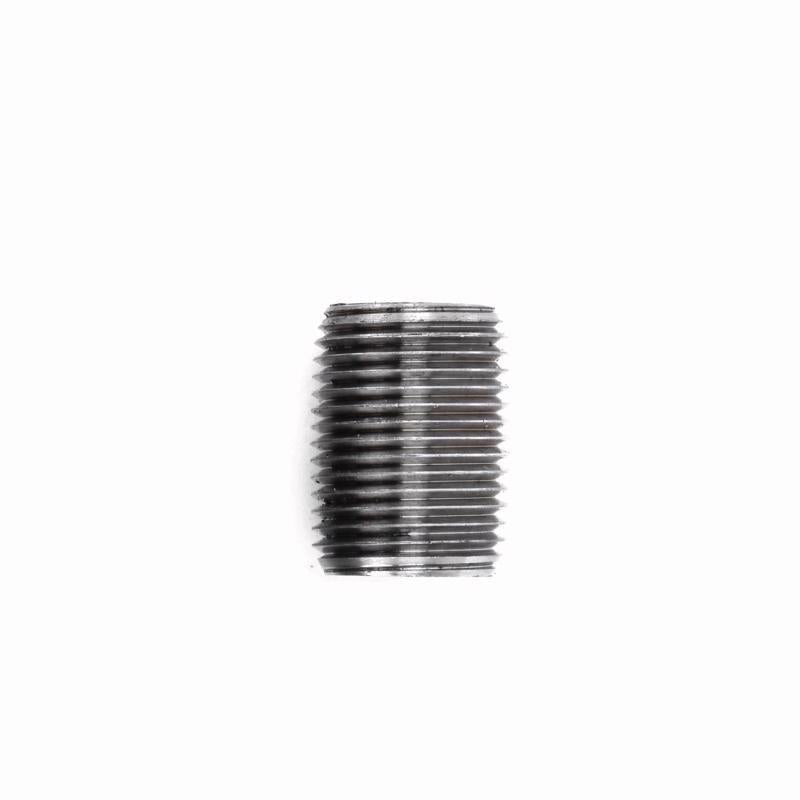 STZ INDUSTRIES - STZ Industries 1/4 in. MIP each X 1/4 in. D MIP Black Steel Close Nipple - Case of 5